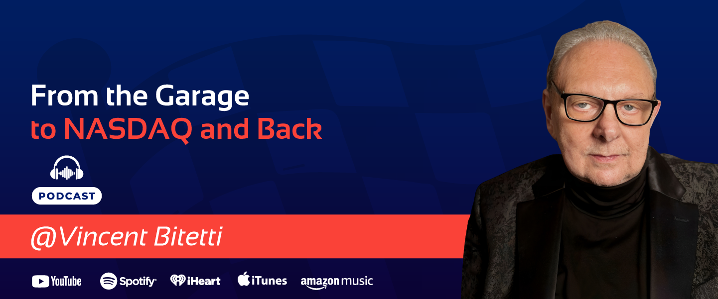 Vincent-Bitetti: Garage to NASDAQ Banner