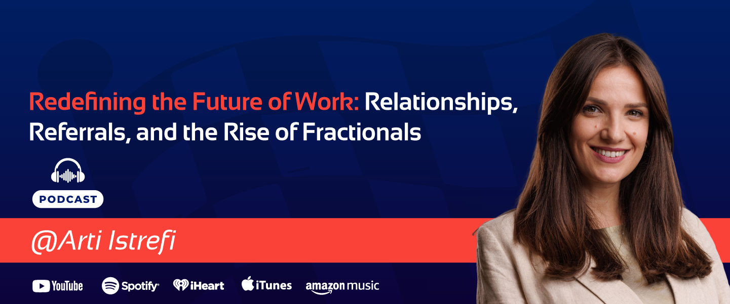Arti Istrefi: Future of Work - Banner