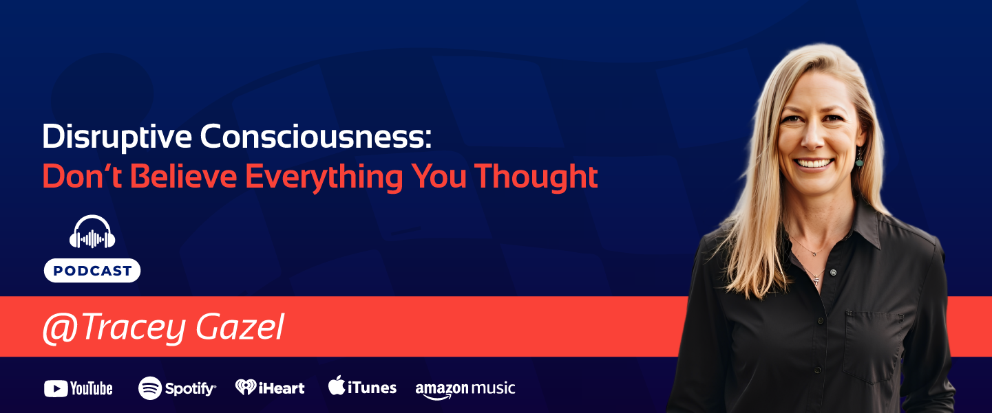 Tracey Gazel - Disruptive Consciousness Banner