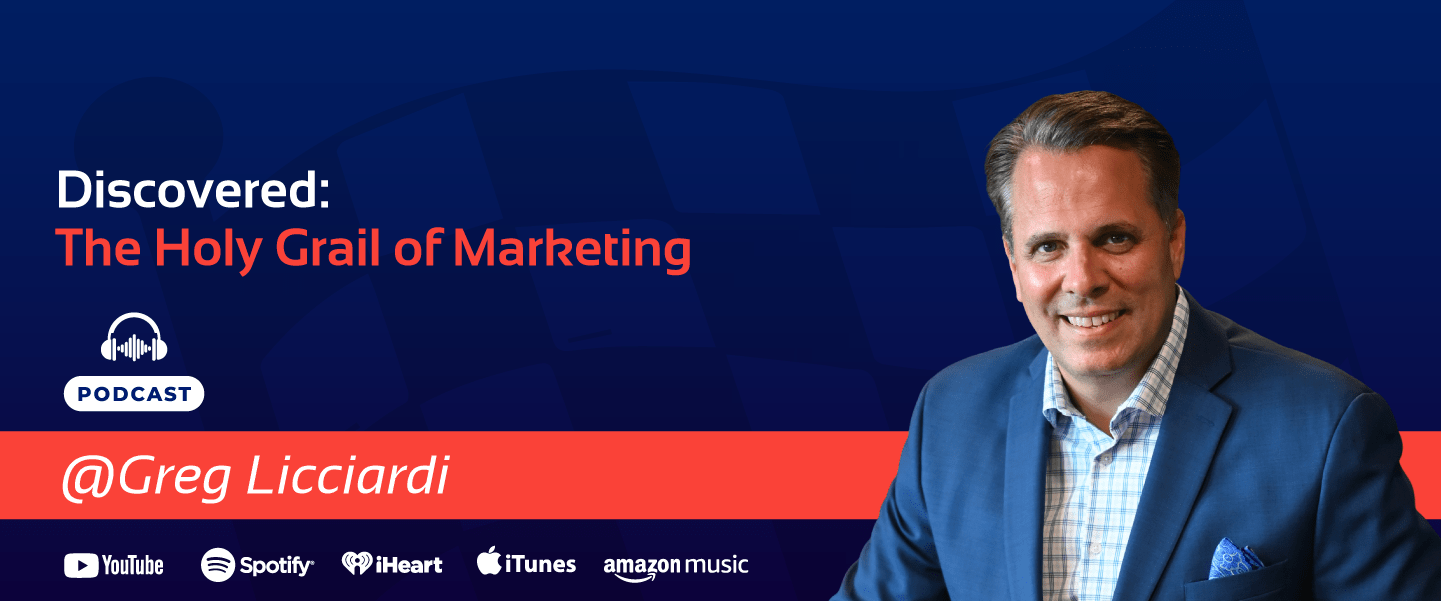 Greg Licciardi Holy Grail of Marketing Banner